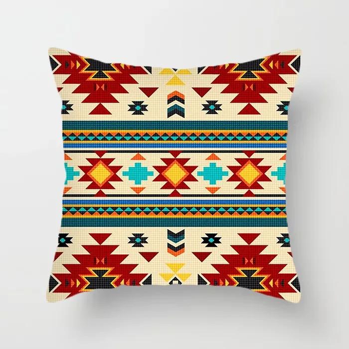 Bohemian Light Luxury Living Room Bedroom Cushion Lumbar Pillow Nordic Bed and Breakfast Moroccan Style Pillow