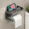 Plastic Toilet Paper Holder No Drilling Toilet Organizer Rack Bathroom Use