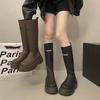 Thick-soled But Knee-high Knight Boots Women's Autumn and Winter Boots Women's 2025 New Popular Spring and Autumn Boots