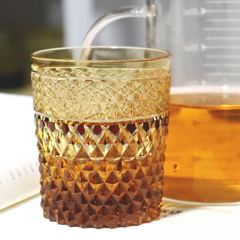 

Edo Kiriko Hand-Carved Crystal Whiskey Glass