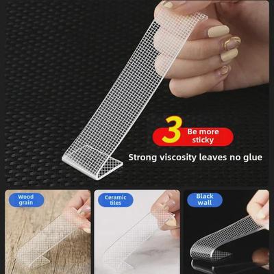 Upgraded Nano Double-Sided Adhesive Tape: Strong, Traceless, Waterproof, Transparent