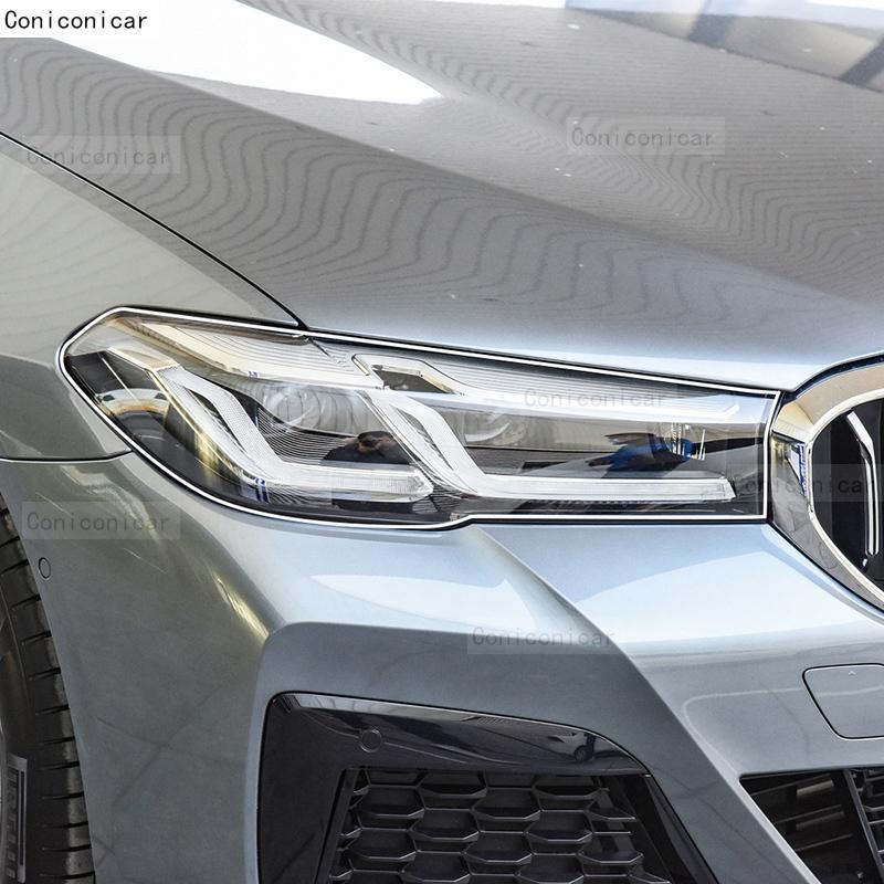 Car Headlight Protection Transparent Repair Anti-Scratch Protective Film TPU For BMW 5 Series F10 F11 G30 G31 G60 G61 2014-2024