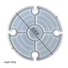 Foldable Wine Table Silicone Mould Crystal Epoxy Resin Casting Mold Craft DIY