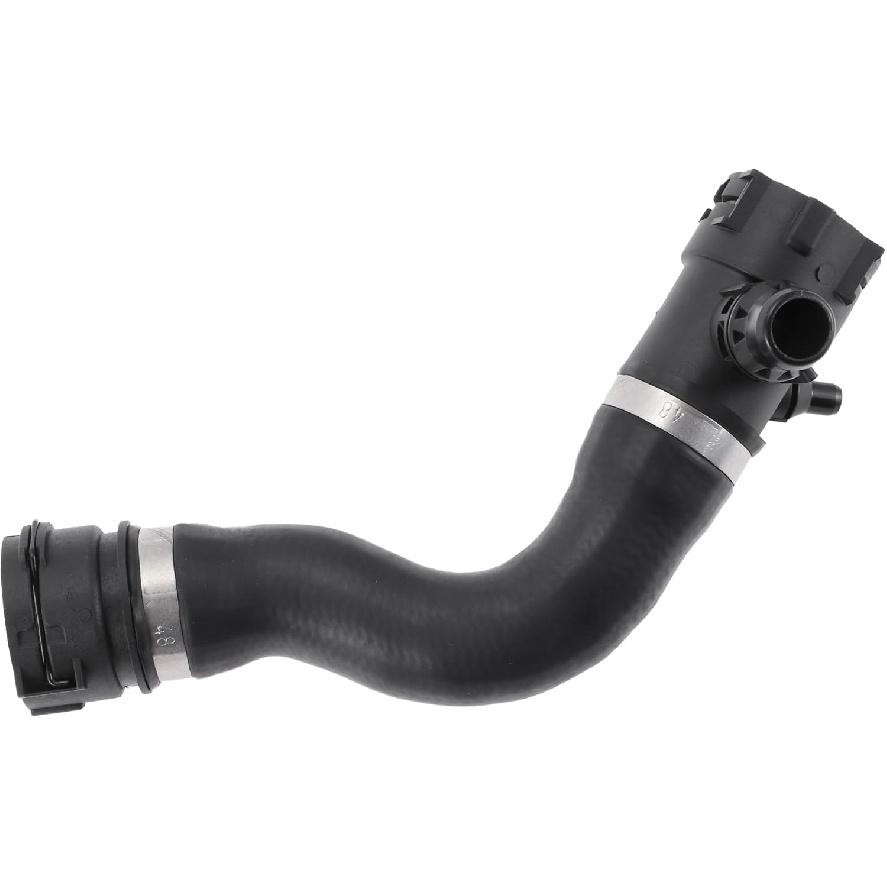1 Pcs Radiator Hose for BMW 335i 2012-2015 for BMW 435i 2014-2016 Good Sealing Rubber Black Upper Coolant Water Hose