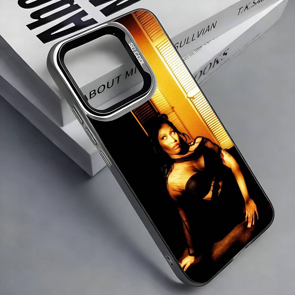 Friday N-Nicki M-Minaj Phone Case For iPhone 17, 16,15,14,13,12,11 Plus,Pro Max, Colorful Silver Funda Cover