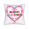 Manana Sera Bonito Sirenit Karol G Pillowcase Soft Fabric Cushion Cover Decorative Throw Pillow Case Cover Sofa 45X45