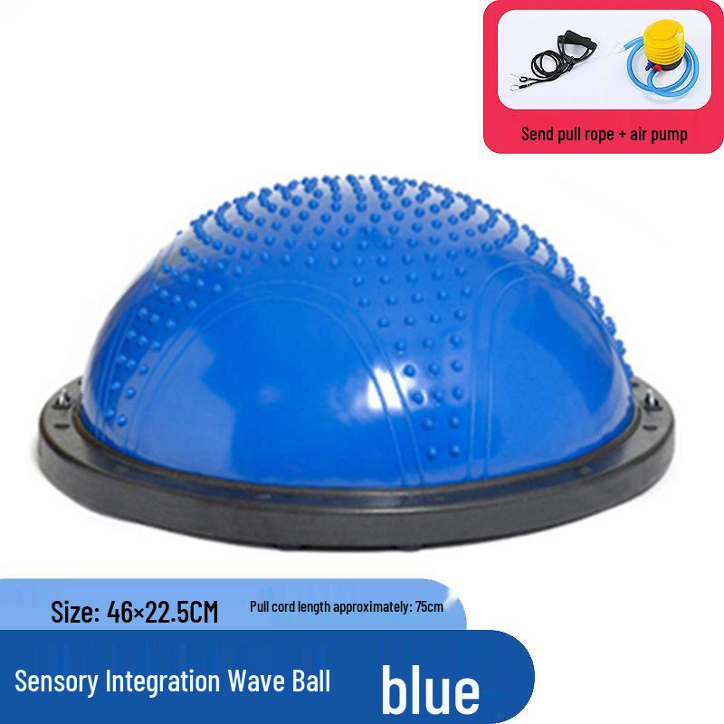 Thickened Anti-Explosion Balance Half Ball for Yoga & Sensory Training