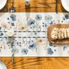 Table Runner Christmas Floral Printing Machine Washable Home Party Decoration Table Runner Protects Table from Heat Scratches Spills Tablecloth