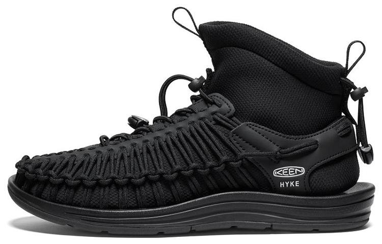 Keen x HYKE Uneek HT Mid Comfortable High top Outdoor Shoes Women s Black 1027975 36