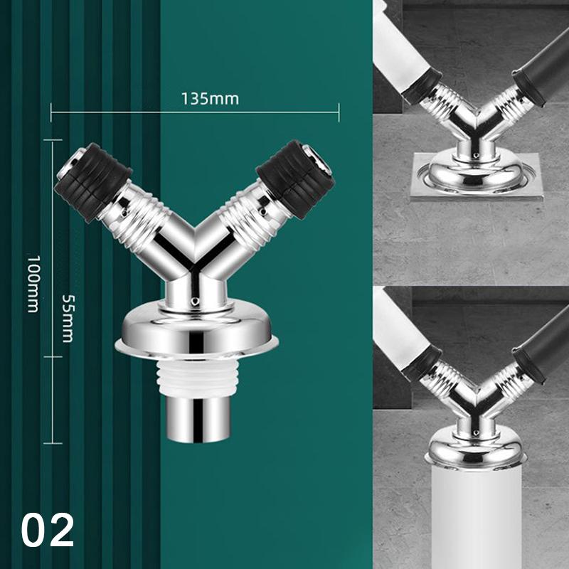Washing Machine Floor Drain Special Connectors Drain Pipe Sewer Deodorant Anti-Overflow Water Device Bathroom Floor Drain