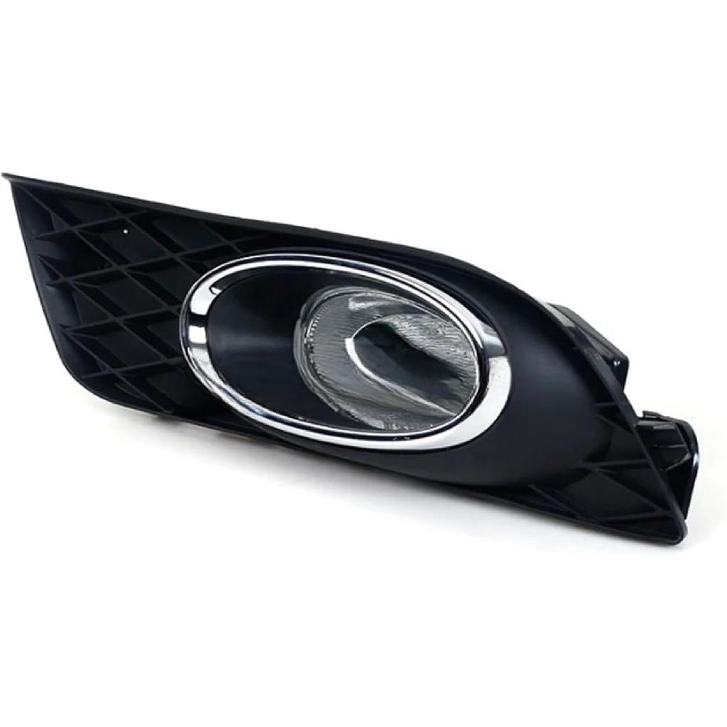 Car Front Bumper Fog Light Fog Lamp No Bulbs Compatible For Honda CIVIC 2012 2013 33950-TR0-H11 33900-TR0-H11 Foglight Foglamp With Cover(Only 1