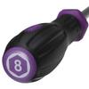 TONE Power Grip Box Driver 8mm Width (Deep Type) HPPGBD-08L Purple,