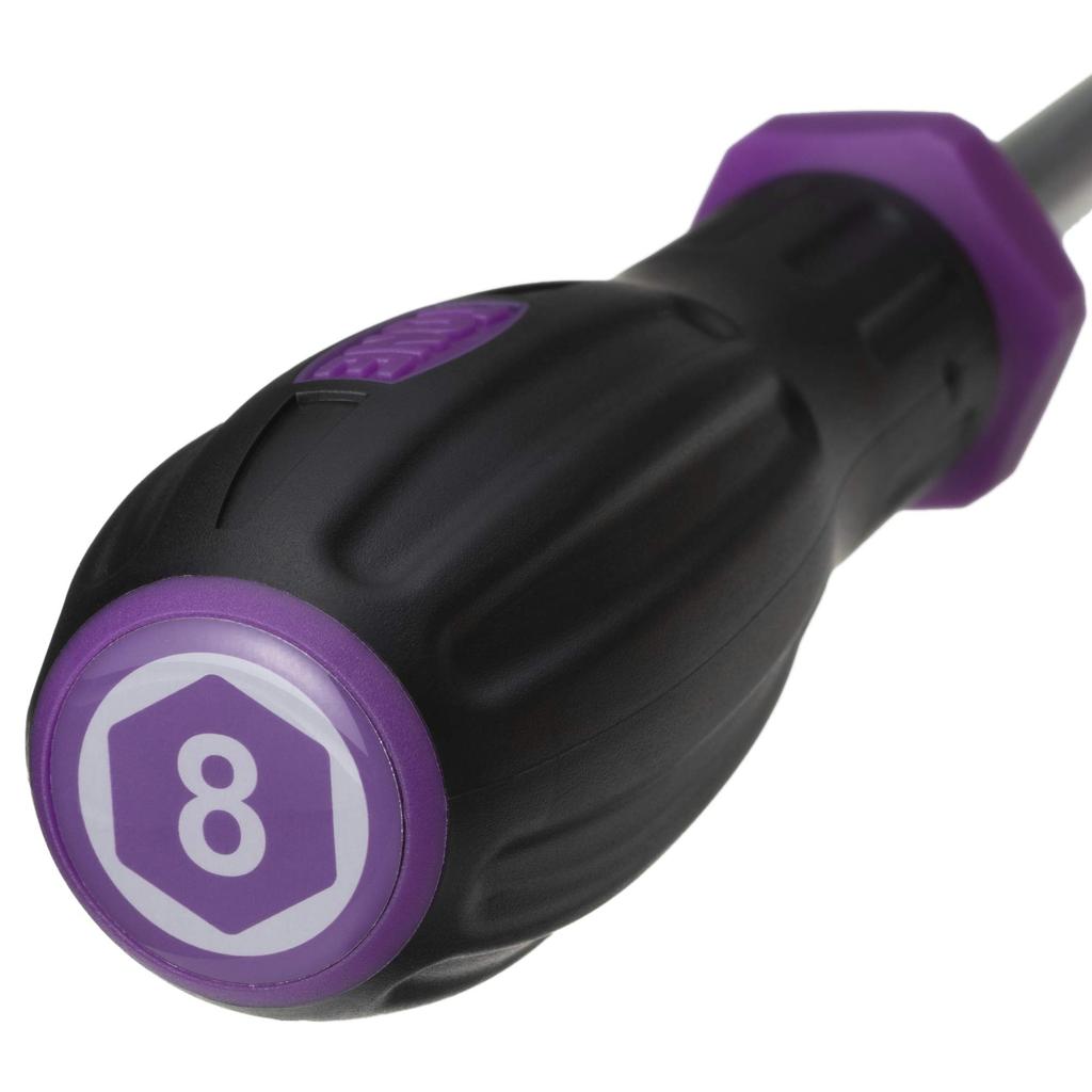 TONE Power Grip Box Driver 8mm Width (Deep Type) HPPGBD-08L Purple,
