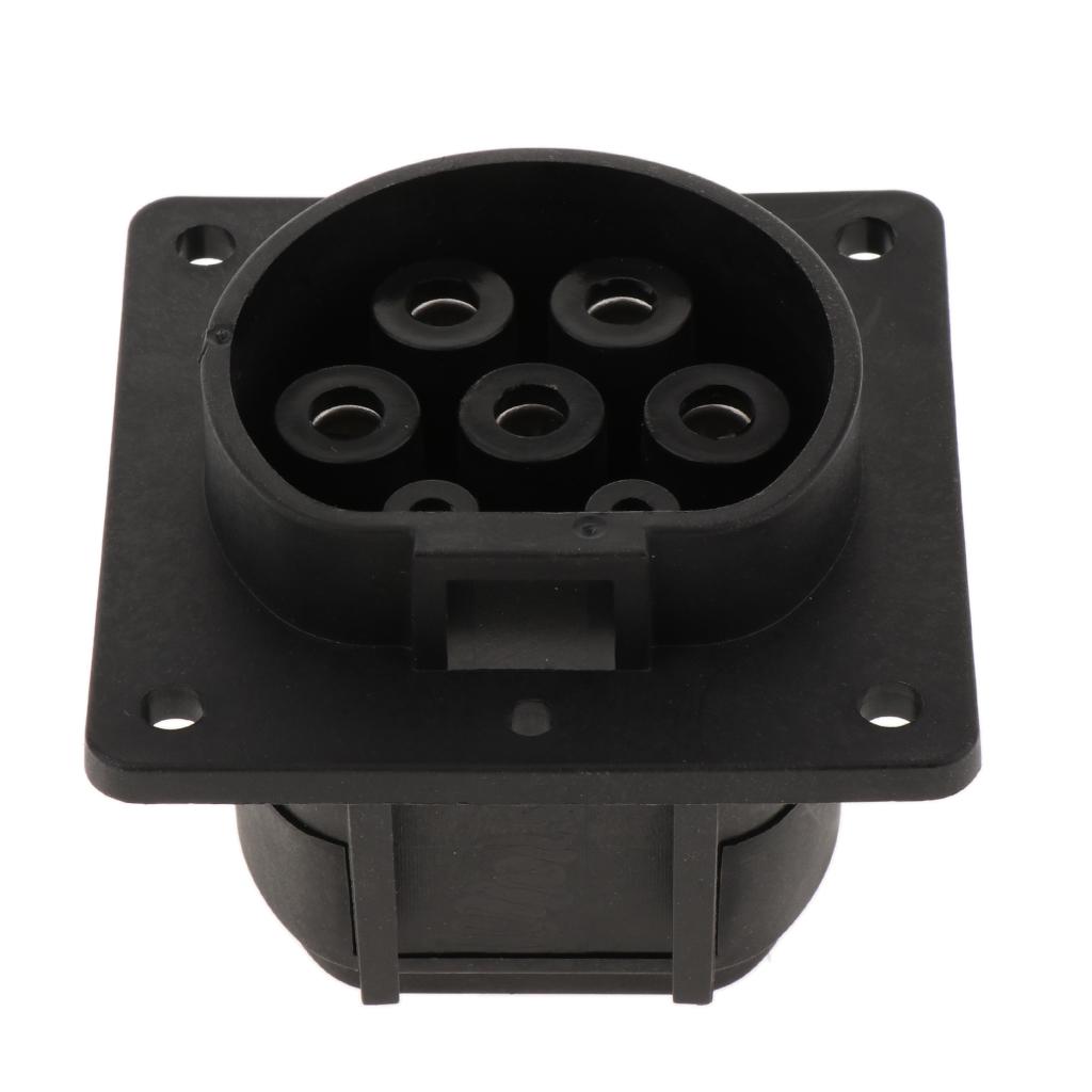 RV Boat Power Outlet 7 Pin Connection Socket Plug 30A 0100390 uygun