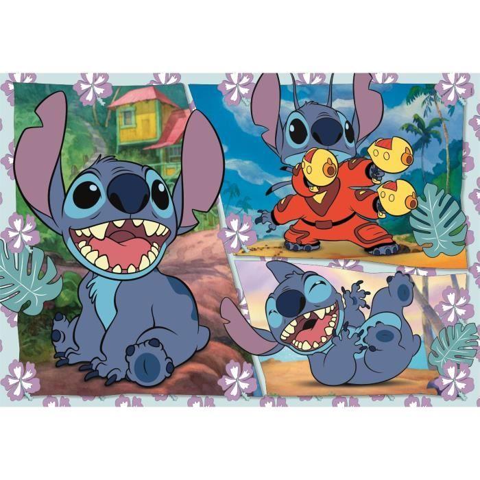 Puzzle Stitch 104 pièces Maxi, Pour enfants à partir de 3 ans, Thème dessins animés, CLEMENTONI