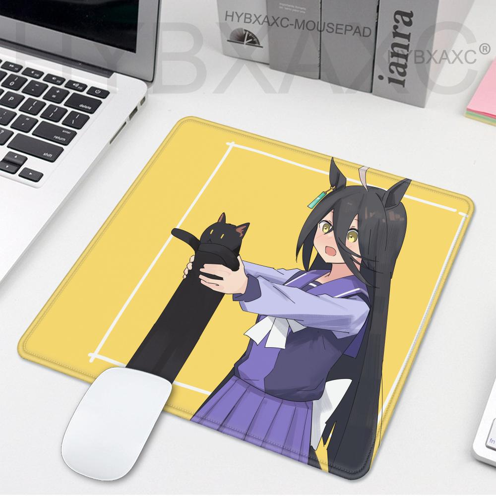 Manhattan Cafe Uma Musume Pretty Derby Small Mouse Pad Desk Pad Desktop Computer Keyboard Wireless Boy Girl Gift for Play games