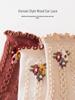#24 Seamless Ruffled Cotton Baby Socks for Newborns and Infants - Spring/Autumn Princess Style