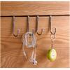 Home Multifunctional Stainless Steel Double S-shaped Double Hook Wall Hanging Bathroom Kitchen Door Towel Storage Rack