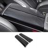 Carbon Fiber Car Central Storage Box Cover Trim For Nissan Rogue -2025