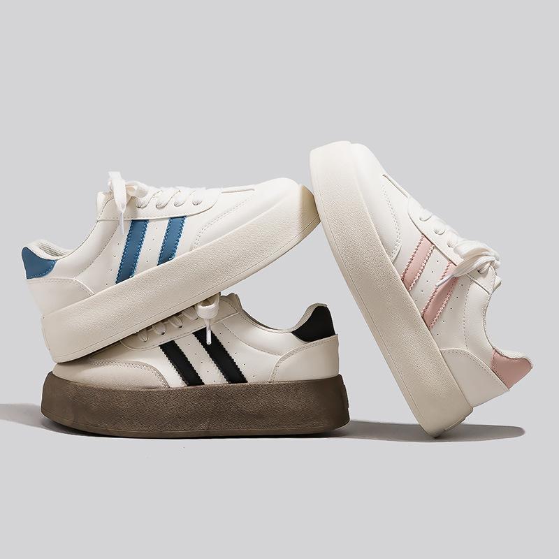 Popular Thick-soled Forrest Gump German Training Shoes Women's 2025 New Spring and Summer Retro Niche Height-increasing Shoes Versatile Casual Board