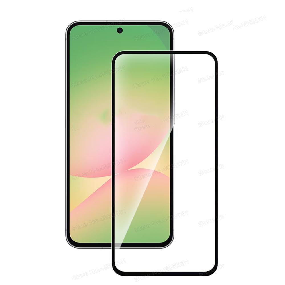 Tempered Glass For Samsung Galaxy S20 S21 S23 S24 S25 FE A17 A37 A57 A16 A26 A36 A56 A55 A35 A54 A34 5G A14 A15 A07 A06 A05S A04 A13 AScreen Protector