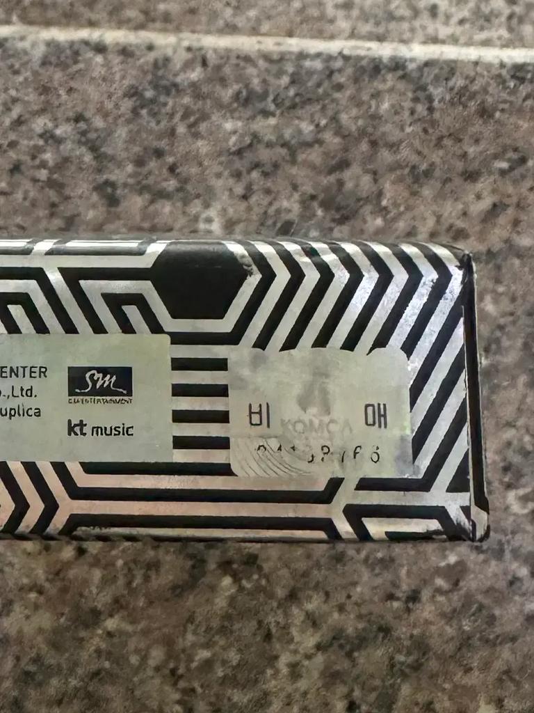 EXO Overdose Autogramm-Album Baek Hyun-po