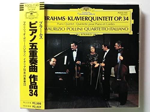

CD POLLINI (MAURIZIO) - Brahms: Piano Quintet POCG1143 Japan Classical Used