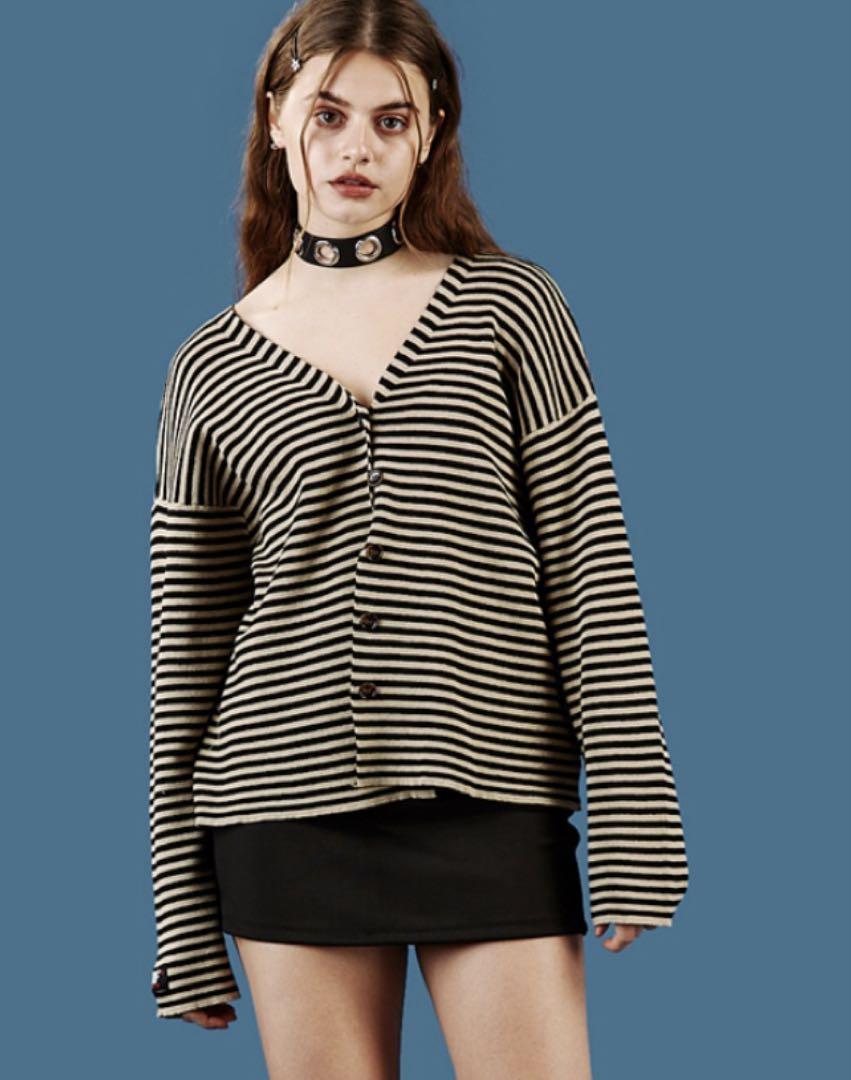 

[Б/У] UNIF unif ganni полосатый кардиган