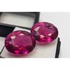 Natural Pink Sapphire Earring Oval Cut 30 Ct Pair Fabulous Loose Gemstone
