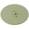 Set of 3 with Teaspoon Holder Silicone Cup Covers Round Hot Cup Lids Cute Mugs Lids  Coffee Tea