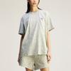 Adidas Stella McCartney Printed Loose Round Neck Short Sleeve Drop Shoulder T-Shirt Women T-Shirts White Dove-Gray JD7952