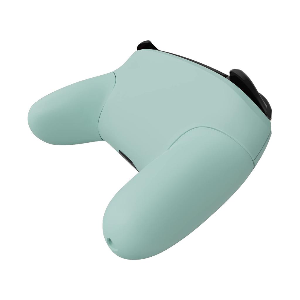 eXtremeRate Handle for Switch Pro DIY Replacement Grip Housing Case Cover for Switch Pro Controller Light Cyan Faceplate/Backplate Controller, -