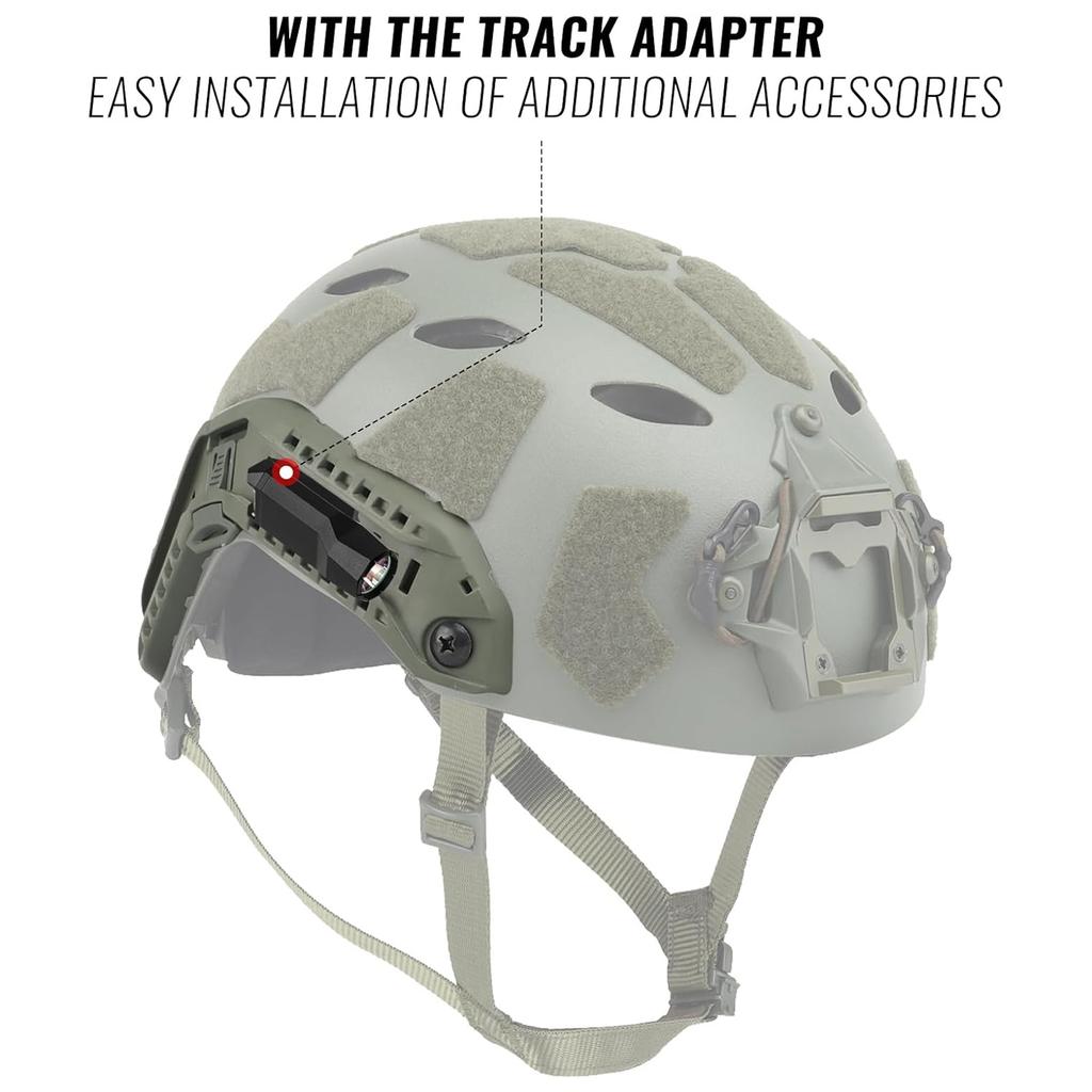 FAST Helmet ARC Side Guide Rails ABS Tactical Helmet Mount for Airsoft Paintball Hunting Gear Accessories2