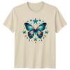 Celestial Butterfly Starry T-Shirt, Magic Graphic Tee