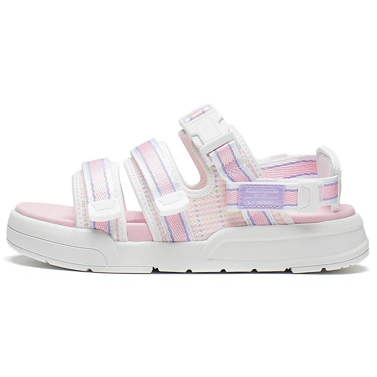 

Новые пляжные сандалии LiNing Coca женские бело-розовые AGUS004-1 35