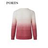PORTS Women's Color-Block Round Neck Sweater
