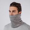 Winter Warm Knitted Neck Scarf for Women Men Plush Full Mask Outdoor Cashmere Solid Color Neck Scarves Thick Apparel Accessories