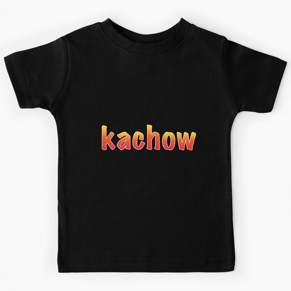 kachow - lightening mcqueen Kids T-Shirt 140