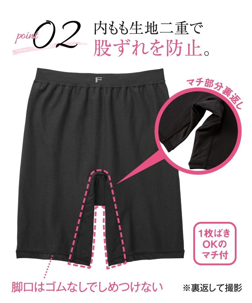 Cotton Set of Large Sizes for 6L To 8L [Nissen] Shorts, Blend, Stretchy, 3/4 Length, 3, Women,