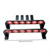 Fishing Rod Rack WallMounted Holder Horizontal for Anglers, Fishermen, Garage, Workshop