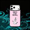MGK L-Lost A-Americana Phone Case For iPhone 17,16,15,14,13,12,X,8,Pro,Max,Plus,SE4,Air,Mini HD Black IMD Matte