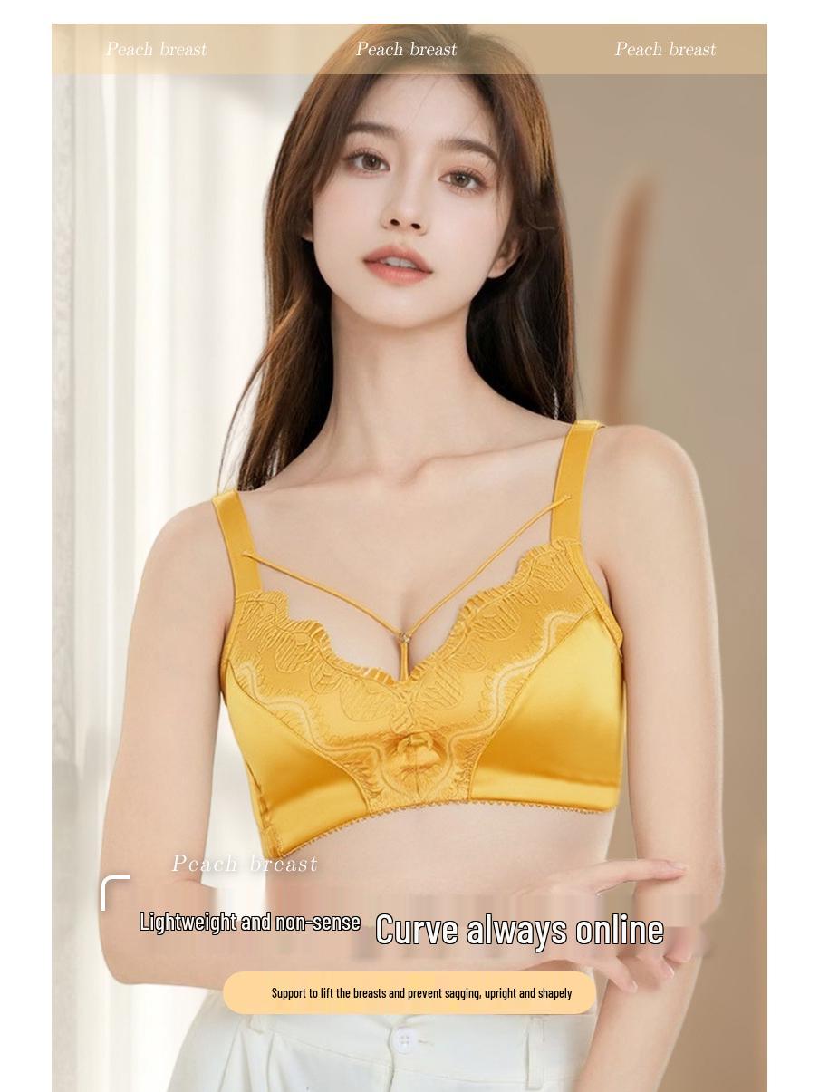 

Утягивающее белье: Бюстгальтер с плотной чашкой для маленькой груди, против обвисания, с боковой поддержкой, увеличивающий грудь. 40AB