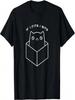 Kitty Cat Says If I Fits I Sits Cat Lover T-Shirt