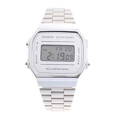 A168WEM-7 Quartz Watch, Silver, Unisex [Parallel Import]