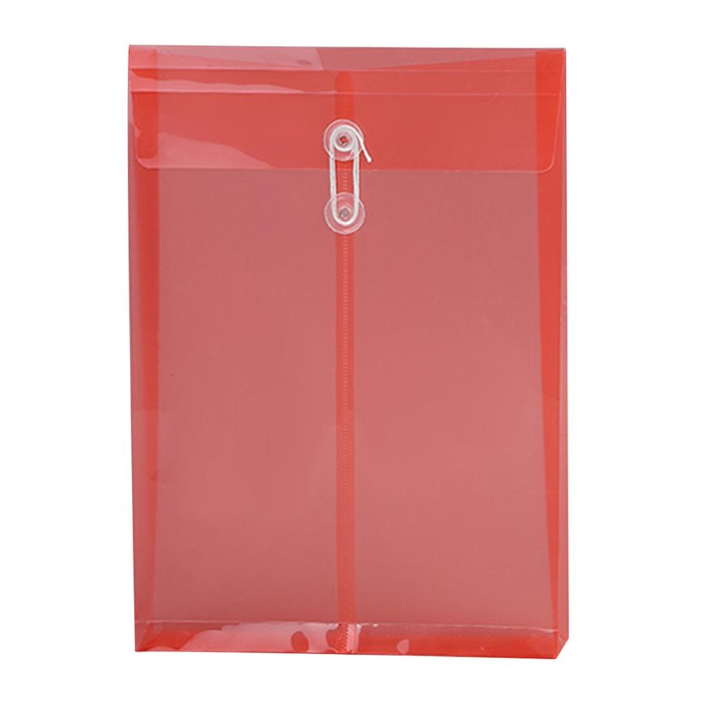 10pcs A4 Clear File Folders File Envelopes Organiser Bags Thickened Clear Visibility Waterproof Protection Keeps Items Safe