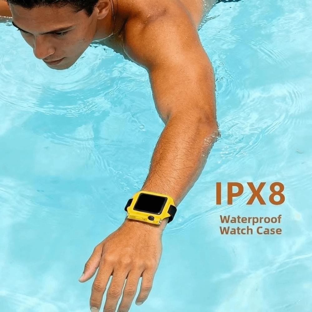 Sealed Swim Smartwatch Protector IPX8 Waterproof Underwater Watch Cover  Underwater Use
