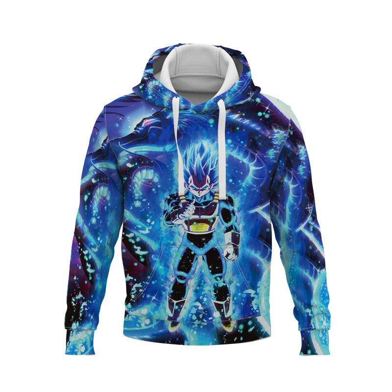 Felpa con Cappuccio Stampata 3D Unisex - Tendenza Vestibilità Larga per Primavera & Autunno 2023