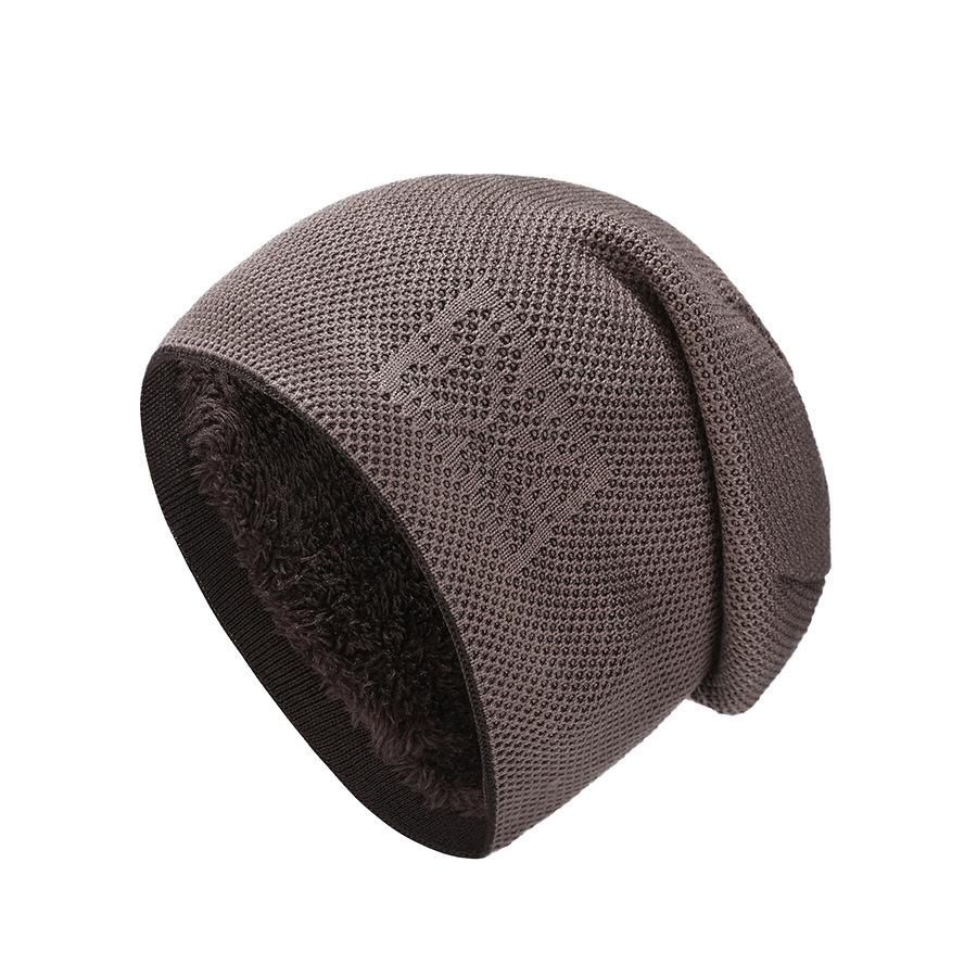 

Кашемировая толстая теплая вязаная шапка, осенне-зимний пуловер, уличная теплая защита ушей для мужчин и женщин хаки