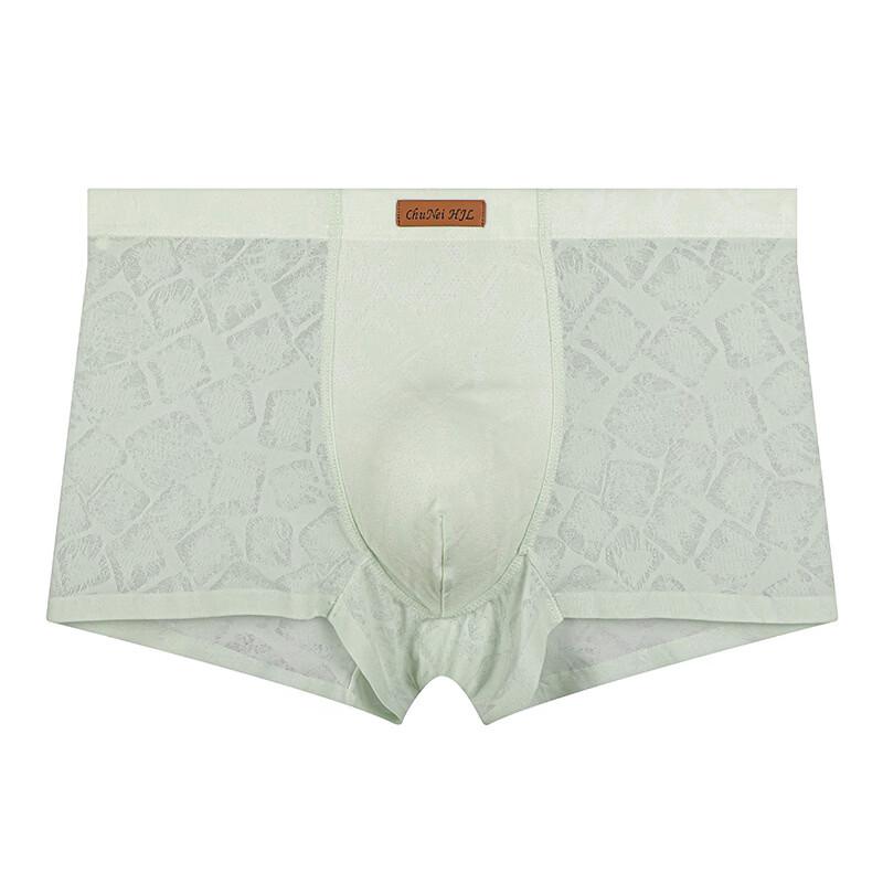 HUAJIELONG Men s Mesh Ice Silk Boxer Briefs