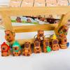 Car Cartoon Capybara Keychain Random Style Cute Snot Bear Car Keychain Pendant Funny Doll Capybara Deco auto Creative Keychains